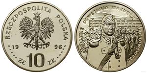 Polska 10 złotych 1996 MW "200-lecie powstania Mazurka Dąbrowskiego" na aukcji WCN - 25 maja 2023