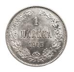 Финляндия 1 марка 1915 S at auction Stare Monety - March 7, 2025