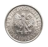 Polska 50 groszy 1965 MW na aukcji Stare Monety - 9 maja 2025