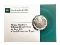 Polska 10 złotych 2013 MW "50-lecie działalności Polskiego Stowarzyszenia na Rzecz Osób z Upośledzeniem Umysłowym" na aukcji Stare Monety - 9 maja 2025