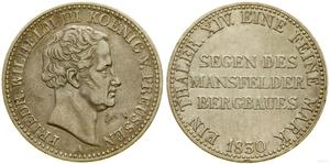 Prussia Thaler 1830 A "Mining" at auction WCN - June 29, 2023