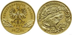 Polska 2 złote 1998 MW ET "Ropucha paskówka" na aukcji WCN - 27 lipca 2023