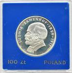 Polska 100 złotych 1979 MW "Ludwik Zamenhof" na aukcji COINSNET - 30 marca 2025