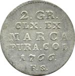 Polska Półzłotek (2 grosze) 1766 FS na aukcji COINSNET - 30 marca 2025