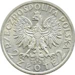Польша 2 злотых 1933 "Полония" на аукционе COINSNET - 30 марта 2025