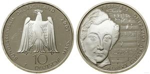Deutschland 10 Mark 2001 F "Lortzing" auf der Auktion WCN - 24. August 2023