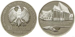 Alemania 10 marcos 2001 F "Monasterio de Santa Catarina" en subasta WCN - 24 de agosto de 2023