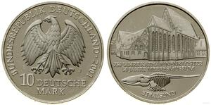 Deutschland 10 Mark 2001 J "Katharinenkloster" auf der Auktion WCN - 21. September 2023
