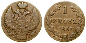 Polonia 1 grosz 1837 MW en subasta WCN - 5 de octubre de 2023
