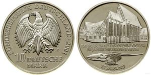 Deutschland 10 Mark 2001 D "Katharinenkloster" auf der Auktion WCN - 5. Oktober 2023