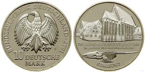 Deutschland 10 Mark 2001 G "Katharinenkloster" auf der Auktion WCN - 30. November 2023