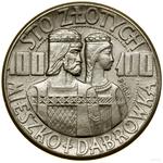 Polska 100 złotych 1960 "Mieszko i Dąbrówka" (Próba) na aukcji WCN - 18 maja 2024