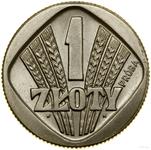 Polska 1 złoty 1958 WK "Kwadratowa obwódką" (Próba) na aukcji WCN - 18 maja 2024