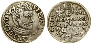 Polen 3 Gröscher 1585 "Großer Kopf" auf der Auktion WCN - January 18, 2024