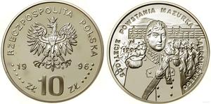 Polska 10 złotych 1996 MW "200-lecie powstania Mazurka Dąbrowskiego" na aukcji WCN - 18 stycznia 2024
