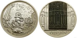 Polska 20 złotych 2010 MW RK "Krzeszów" na aukcji WCN - 7 marca 2024