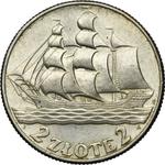 Poland 2 Zlote 1936 JA "Sailing Vessel" at auction Wójcicki - May 25, 2025