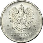 Poland 5 Zlotych 1928 "Nike" at auction Wójcicki - May 25, 2025