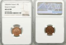 Polen 10 Groszy 2006 (Probe) auf der Auktion WCN - March 14, 2024