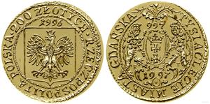 Poland 200 Zlotych 1996 MW "1000 years of Gdansk" at auction WCN - March 21, 2024
