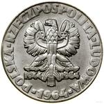 Polska 20 złotych 1964 MW "Sierp i kielnia" (Próba) na aukcji WCN - 16 listopada 2024