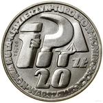 Polska 20 złotych 1964 MW "Sierp i kielnia" (Próba) na aukcji WCN - 16 listopada 2024