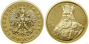 Polska 100 złotych 2002 MW "Kazimierz III Wielki" na aukcji WCN - 28 marca 2024