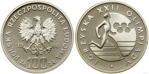 Польша 100 злотых 1980 MW "XXII летние Олимпийские Игры - Москва 1980" на аукционе WCN - 18 апреля 2024