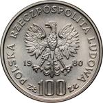 Polska 100 złotych 1980 MW "Głuszec" (Próba) na aukcji Numimarket - 20 stycznia 2025