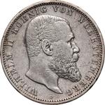 Германия 5 марок 1901 F "Вюртемберг" на аукционе Numimarket - 20 января 2025