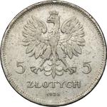 Poland 5 Zlotych 1928 "Nike" at auction Wójcicki - April 30, 2025