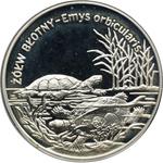 Polska 20 złotych 2002 MW "Żółw błotny" na aukcji Wójcicki - 30 kwietnia 2025