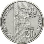 Polska 20 złotych 2004 MW ET "Pamięci Ofiar Getta w Łodzi" na aukcji Wójcicki - 30 kwietnia 2025