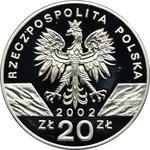 Polska 20 złotych 2002 MW "Żółw błotny" na aukcji Wójcicki - 30 kwietnia 2025