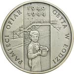 Polska 20 złotych 2004 MW ET "Pamięci Ofiar Getta w Łodzi" na aukcji Wójcicki - 30 kwietnia 2025