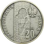 Polska 20 złotych 2004 MW ET "Pamięci Ofiar Getta w Łodzi" na aukcji Wójcicki - 30 kwietnia 2025