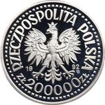Polska 200000 złotych 1992 MW ET "Władysław III Warneńczyk" na aukcji Wójcicki - 30 kwietnia 2025