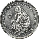 Poland 100 Zlotych 1985 MW TT "Mother's Health Center" at auction Wójcicki - April 30, 2025
