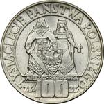 Polska 100 złotych 1966 MW "Mieszko i Dąbrówka" na aukcji Wójcicki - 30 kwietnia 2025