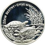 Polska 20 złotych 2002 MW "Żółw błotny" na aukcji Wójcicki - 30 kwietnia 2025