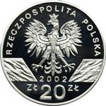Polska 20 złotych 2002 MW "Żółw błotny" na aukcji Wójcicki - 30 kwietnia 2025