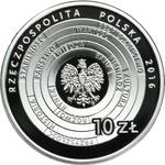 Polska 10 złotych 2016 MW "Centrum Pieniądza NBP im. Sławomira S. Skrzypka" na aukcji Wójcicki - 30 kwietnia 2025