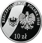 Польша 10 злотых 2018 "100 лет Великопольскому восстанию" на аукционе Wójcicki - 30 апреля 2025