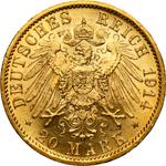 Deutschland 20 Mark 1914 A "Preussen" auf der Auktion Wójcicki - 30. April 2025