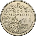 Poland 2 Zlote 1995 MW ET "75th Anniversary - Battle of Warsaw" at auction Wójcicki - April 30, 2025