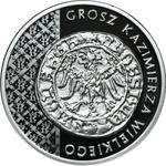 Polska 20 złotych 2015 MW "Grosz Kazimierza Wielkiego" na aukcji Wójcicki - 30 kwietnia 2025