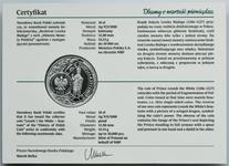 Polska 10 złotych 2014 MW "Brakteat Leszka Białego" na aukcji Wójcicki - 30 kwietnia 2025