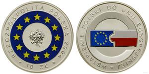 Polen 10 Zlotych 2004 MW "Europäischen Union" auf der Auktion WCN - 9. Mai 2024