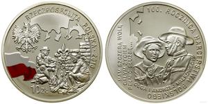 Polska 10 złotych 2010 MW KK "100 Rocznica Harcerstwa Polskiego" na aukcji WCN - 9 maja 2024