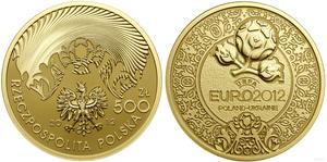 Polska 500 złotych 2012 MW "Mistrzostwa Europy w Piłce Nożnej - EURO 2012" na aukcji WCN - 23 maja 2024